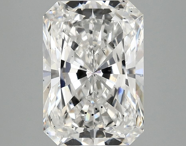 3.08 Carat Radiant Shaped Ideal Cut SI1 IGI Certified Lab Grown Diamond