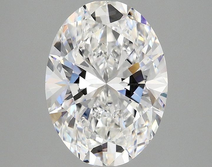 3.06 Carat Oval Shaped Excellent Cut VVS2 IGI Certified Lab Grown Diamond