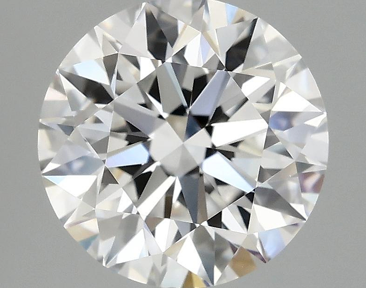 2.08 Carat Round Shaped Excellent Cut VVS2 IGI Certified Lab Grown Diamond
