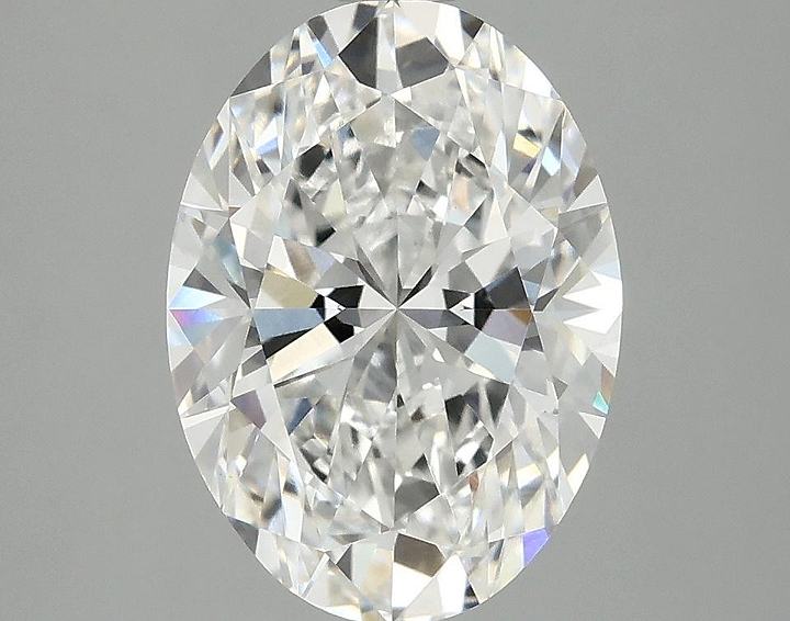 3.03 Carat Oval Shaped Ideal Cut VVS2 IGI Certified Lab Grown Diamond