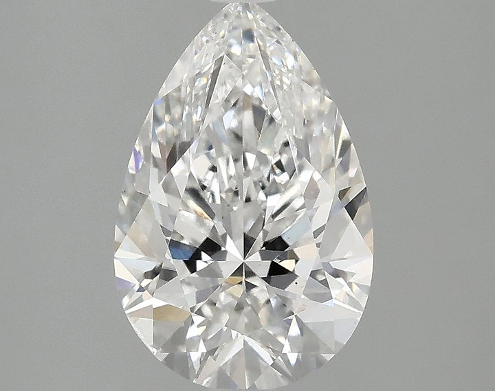 2.01 Carat Pear Shaped Excellent Cut VS2 IGI Certified Lab Grown Diamond