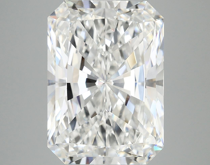 8.21 Carat Radiant Shaped Ideal Cut VVS2 IGI Certified Lab Grown Diamond