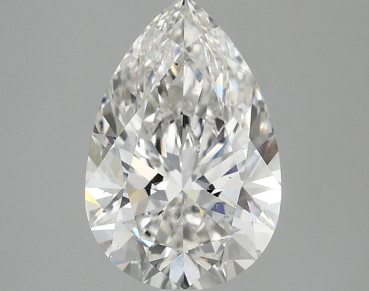 3.06 Carat Pear Shaped Excellent Cut VS2 IGI Certified Lab Grown Diamond