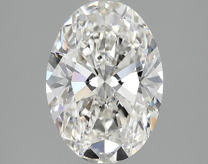 2.01 Carat Oval Shaped Ideal Cut VVS2 IGI Certified Lab Grown Diamond