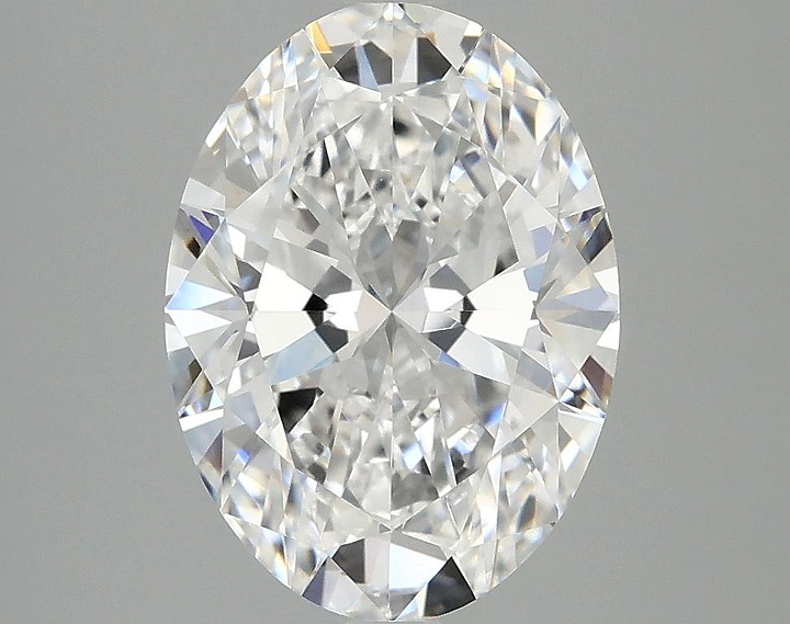 3.06 Carat Oval Shaped Excellent Cut VVS2 IGI Certified Lab Grown Diamond