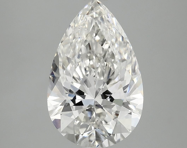 3.09 Carat Pear Shaped Ideal Cut VS1 IGI Certified Lab Grown Diamond