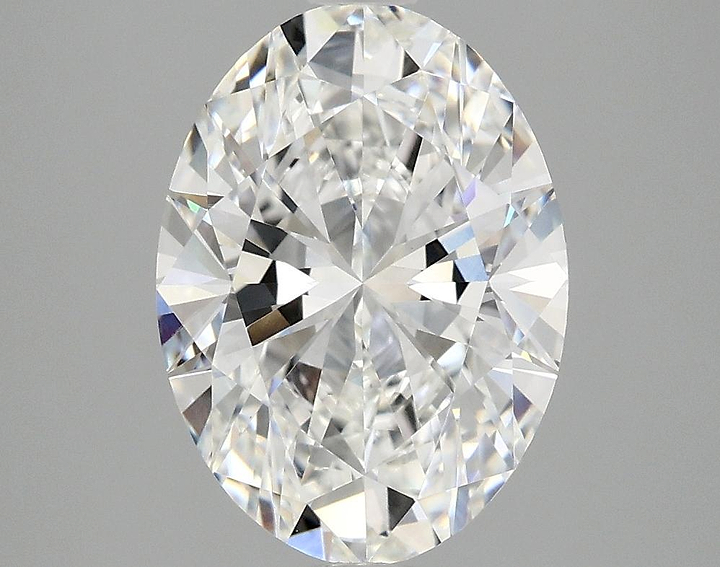 3.07 Carat Oval Shaped Excellent Cut VVS2 IGI Certified Lab Grown Diamond