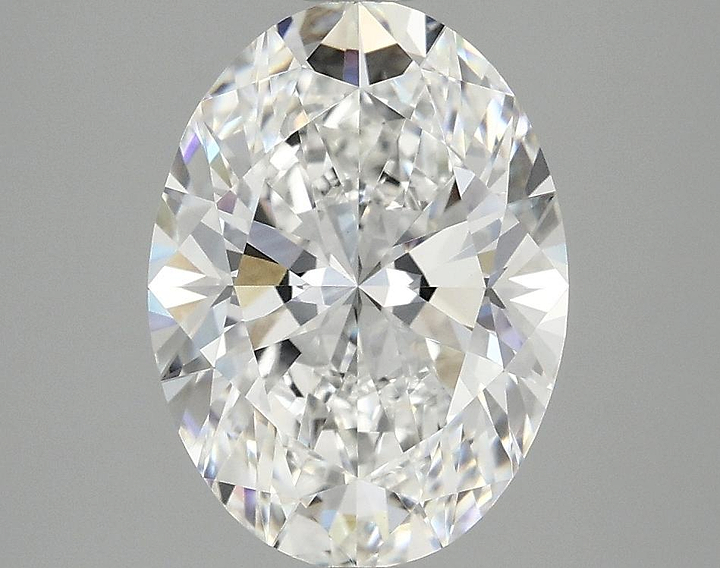 3.09 Carat Oval Shaped Excellent Cut VVS2 IGI Certified Lab Grown Diamond