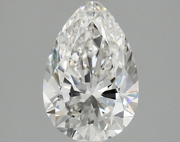 1.51 Carat Pear Shaped Excellent Cut VVS2 IGI Certified Lab Grown Diamond