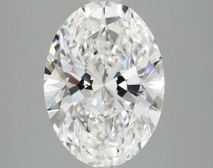 3.08 Carat Oval Shaped Ideal Cut VVS2 IGI Certified Lab Grown Diamond