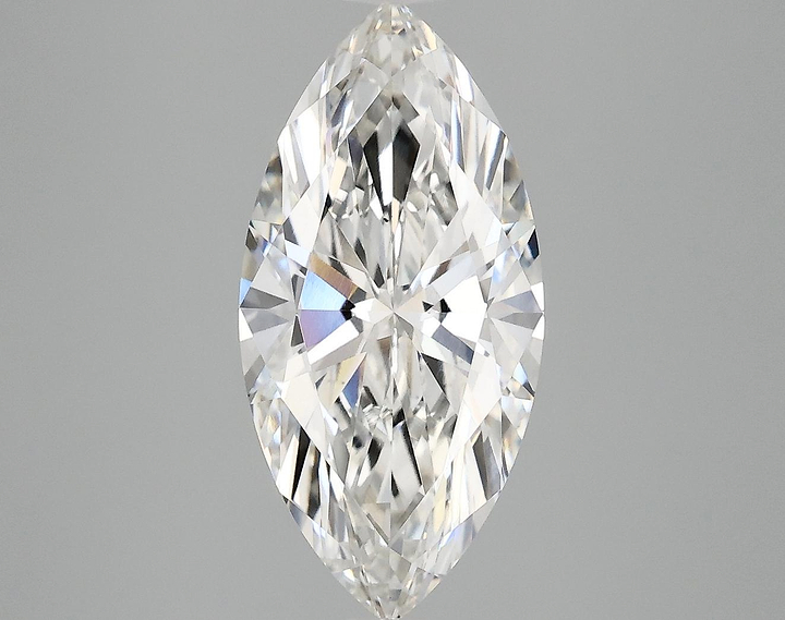 3.08 Carat Marquise Shaped Excellent Cut VS1 IGI Certified Lab Grown Diamond