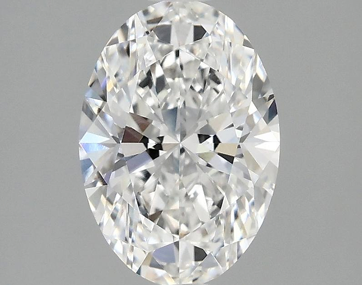1.54 Carat Oval Shaped Ideal Cut VVS2 IGI Certified Lab Grown Diamond