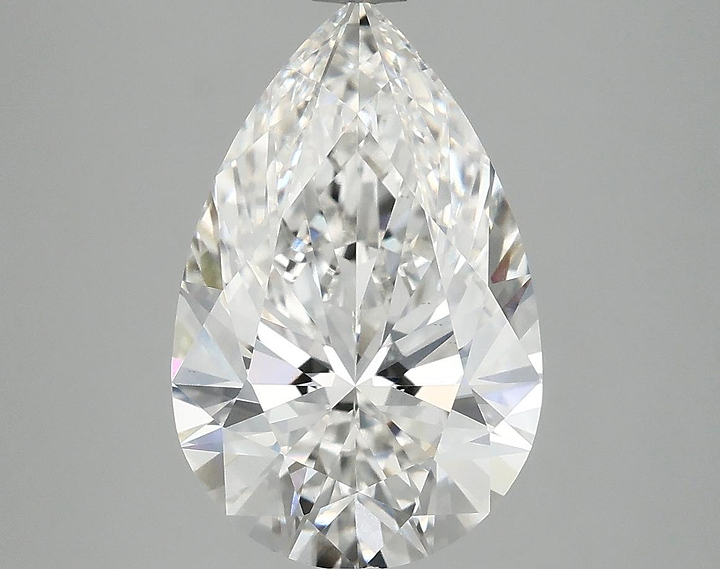 4.02 Carat Pear Shaped Ideal Cut VS1 IGI Certified Lab Grown Diamond