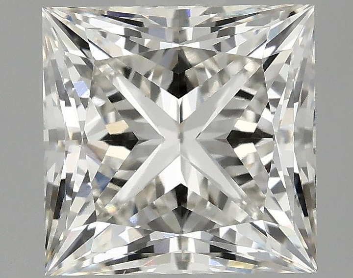 2.59 Carat Princess Shaped Ideal Cut VS1 IGI Certified Lab Grown Diamond