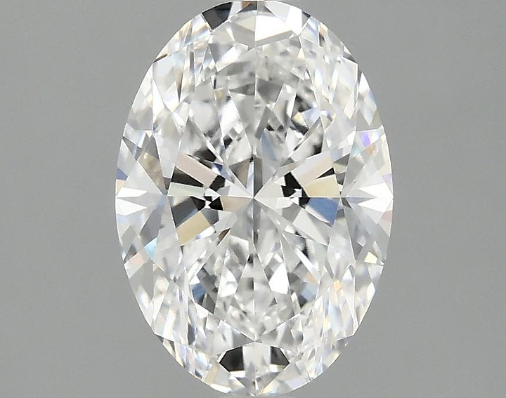 2.0 Carat Oval Shaped Ideal Cut VVS2 IGI Certified Lab Grown Diamond