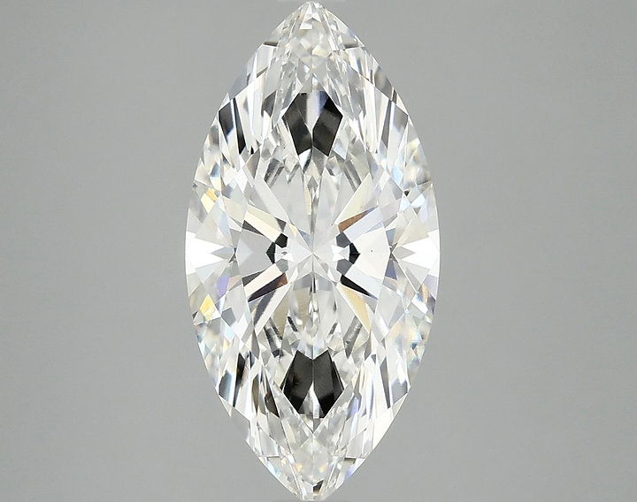 3.1 Carat Marquise Shaped Ideal Cut VVS2 IGI Certified Lab Grown Diamond