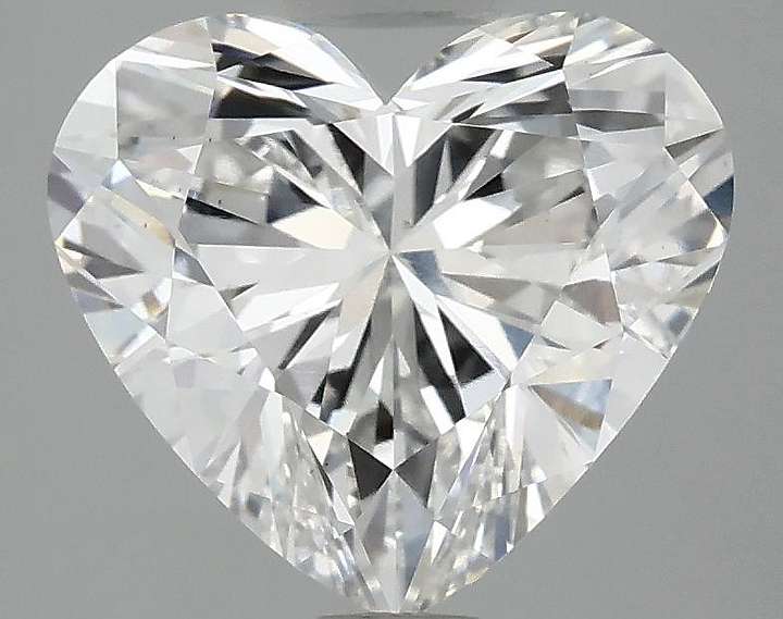 3.04 Carat Heart Shaped Ideal Cut VS1 IGI Certified Lab Grown Diamond