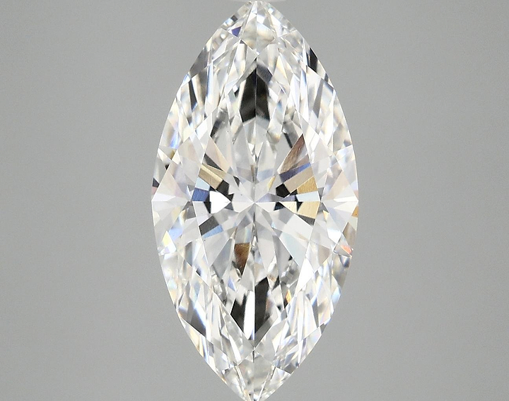 3.2 Carat Marquise Shaped Ideal Cut VS1 IGI Certified Lab Grown Diamond