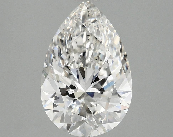 2.42 Carat Pear Shaped Excellent Cut VS2 IGI Certified Lab Grown Diamond