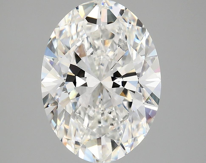 3.05 Carat Oval Shaped Excellent Cut VVS2 IGI Certified Lab Grown Diamond
