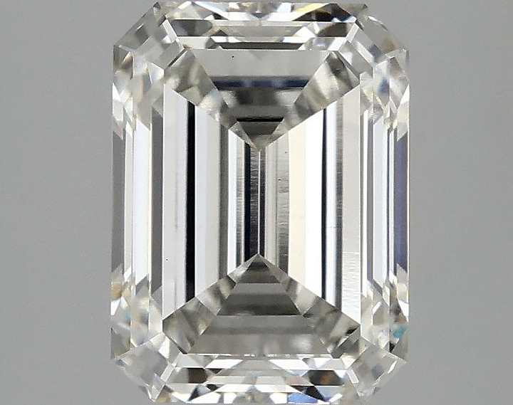 3.03 Carat Emerald Shaped Excellent Cut VS1 IGI Certified Lab Grown Diamond