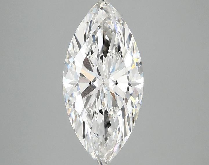 2.98 Carat Marquise Shaped Excellent Cut VVS2 IGI Certified Lab Grown Diamond