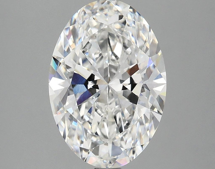 3.09 Carat Oval Shaped Ideal Cut VVS2 IGI Certified Lab Grown Diamond