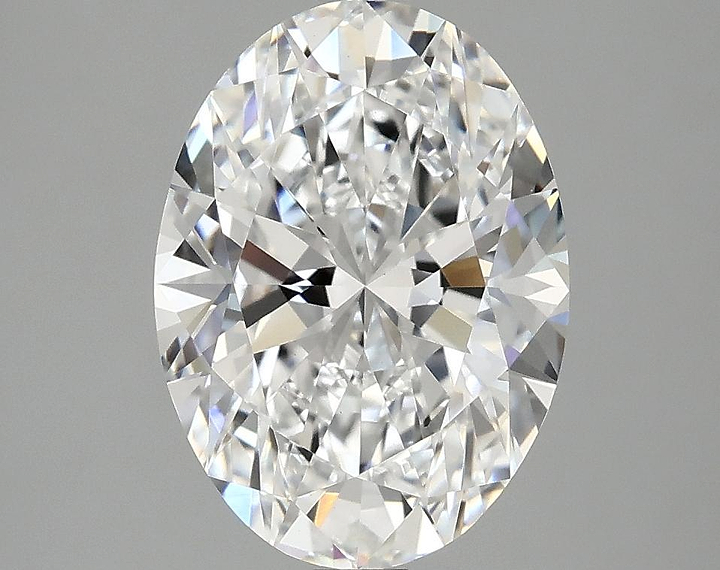 3.05 Carat Oval Shaped Excellent Cut VVS2 IGI Certified Lab Grown Diamond