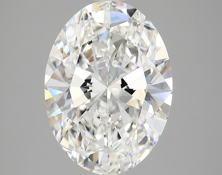3.07 Carat Oval Shaped Excellent Cut VVS2 IGI Certified Lab Grown Diamond