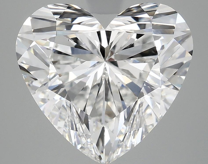 5.09 Carat Heart Shaped Ideal Cut VS1 IGI Certified Lab Grown Diamond
