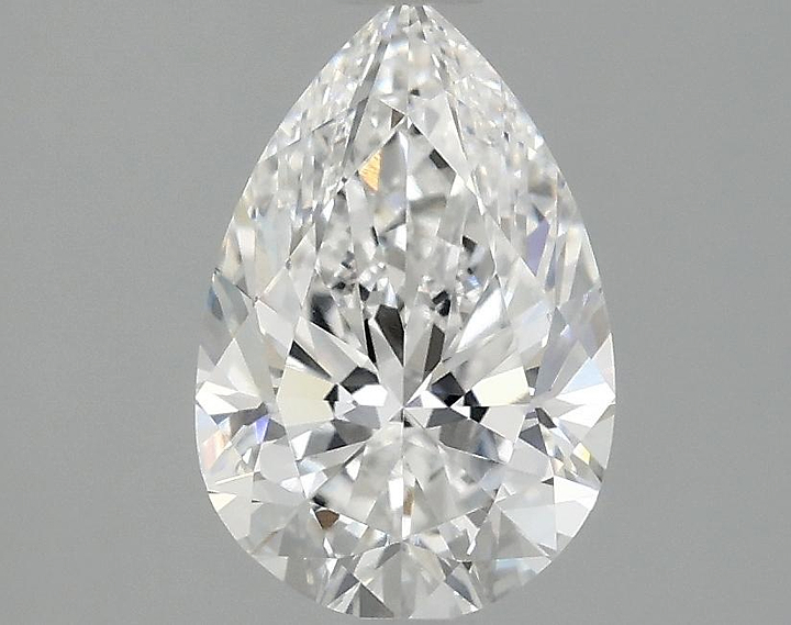 1.59 Carat Pear Shaped Excellent Cut VVS2 IGI Certified Lab Grown Diamond
