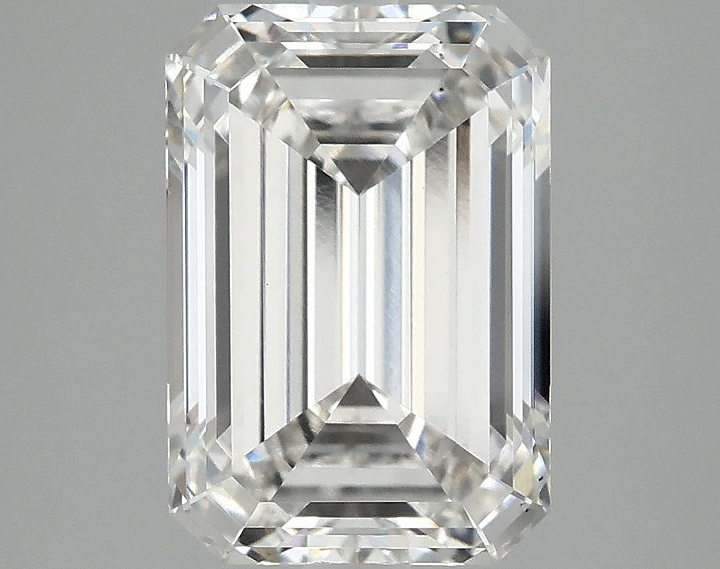 2.79 Carat Emerald Shaped Ideal Cut VS1 IGI Certified Lab Grown Diamond
