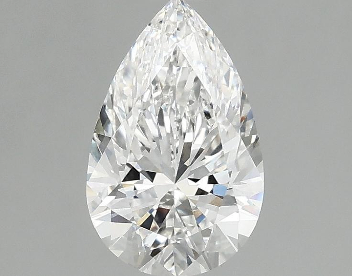 1.02 Carat Pear Shaped Ideal Cut VVS2 IGI Certified Lab Grown Diamond