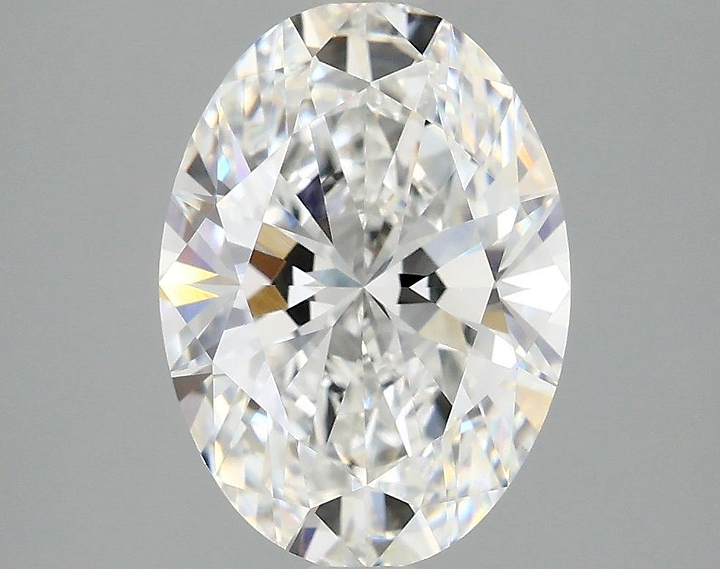 3.1 Carat Oval Shaped Ideal Cut VVS2 IGI Certified Lab Grown Diamond