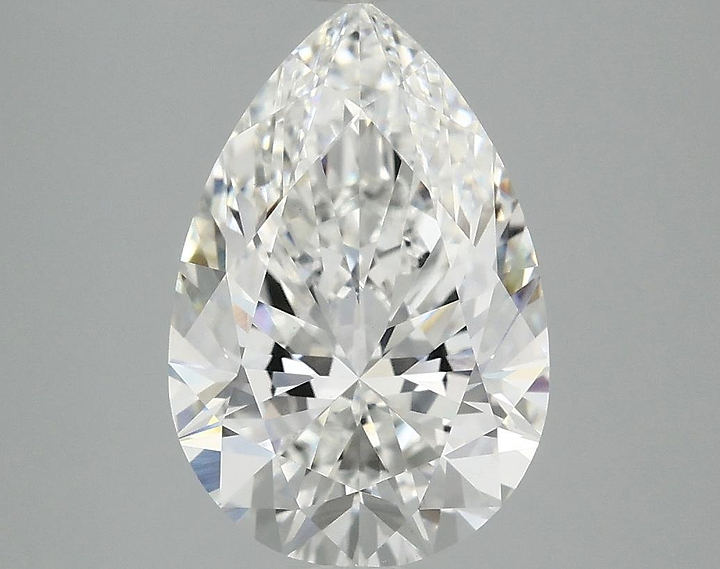 3.09 Carat Pear Shaped Excellent Cut VS1 IGI Certified Lab Grown Diamond