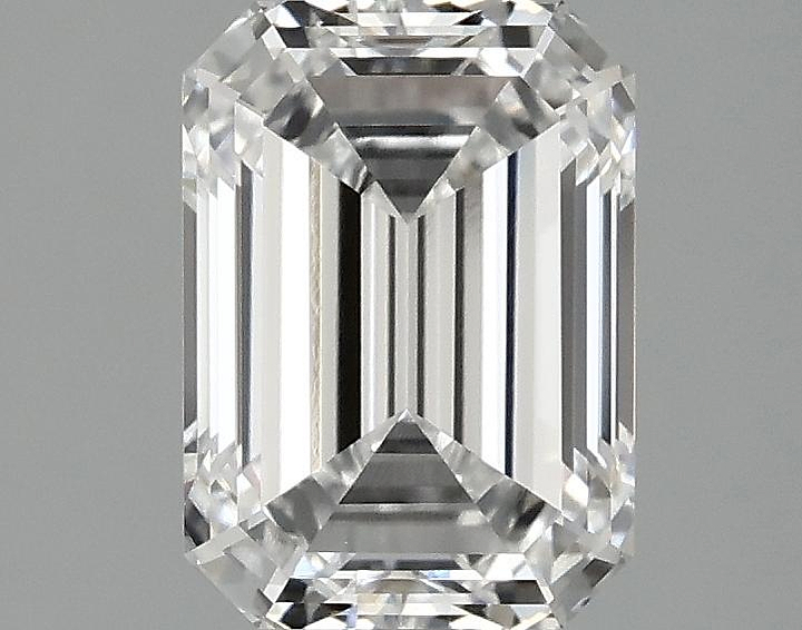 2.08 Carat Emerald Shaped Excellent Cut VVS2 IGI Certified Lab Grown Diamond