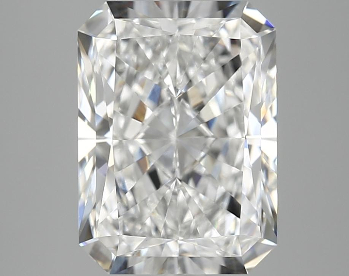 4.09 Carat Radiant Shaped Excellent Cut VVS2 IGI Certified Lab Grown Diamond