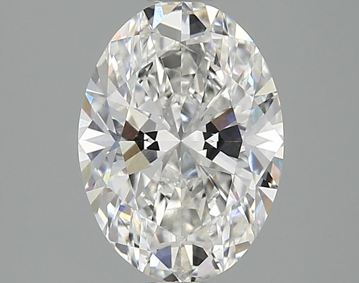 2.03 Carat Oval Shaped Ideal Cut VVS2 IGI Certified Lab Grown Diamond