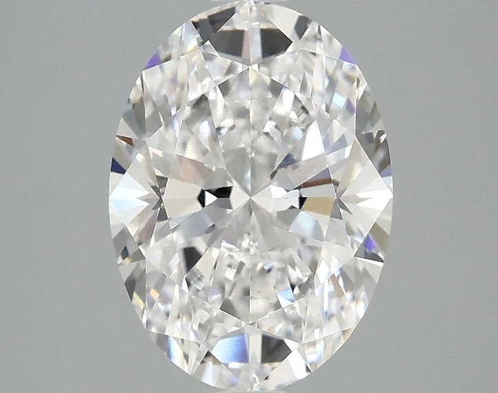 2.54 Carat Oval Shaped Ideal Cut VVS2 IGI Certified Lab Grown Diamond