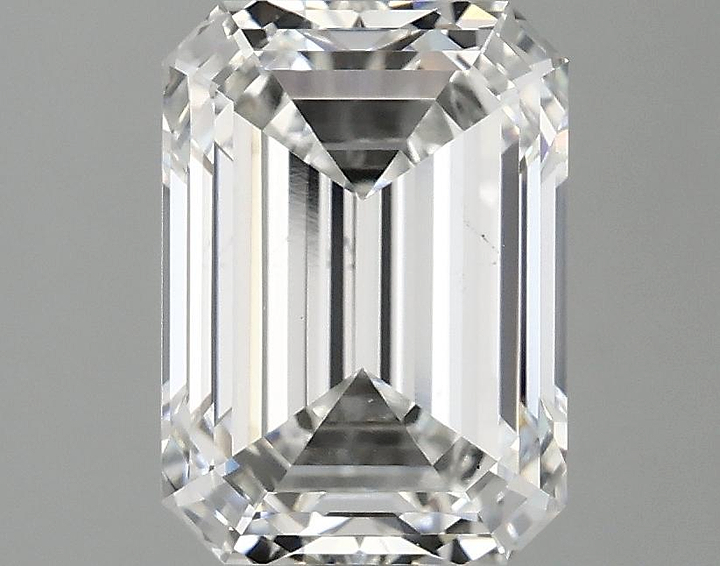 3.03 Carat Emerald Shaped Excellent Cut VS1 IGI Certified Lab Grown Diamond