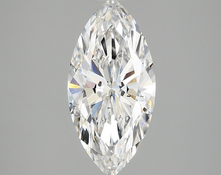 2.07 Carat Marquise Shaped Excellent Cut SI1 IGI Certified Lab Grown Diamond