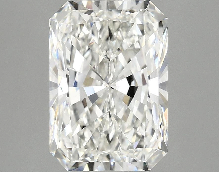 3.08 Carat Radiant Shaped Ideal Cut VS1 IGI Certified Lab Grown Diamond