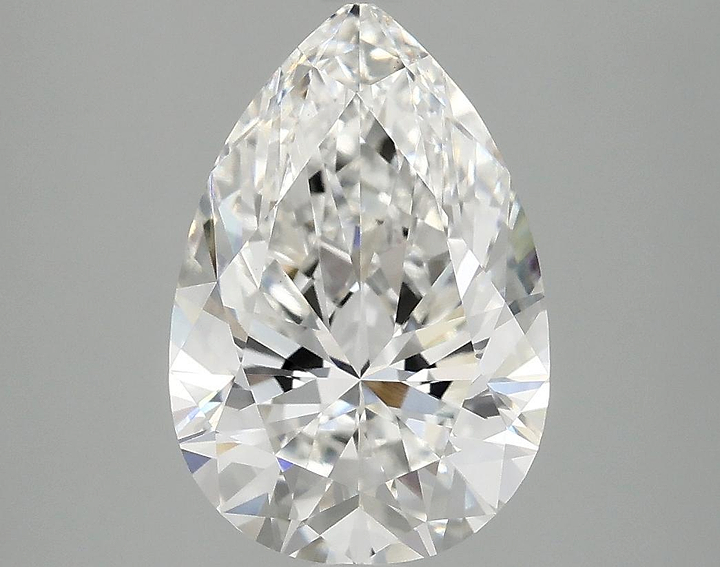 3.08 Carat Pear Shaped Excellent Cut VS1 IGI Certified Lab Grown Diamond