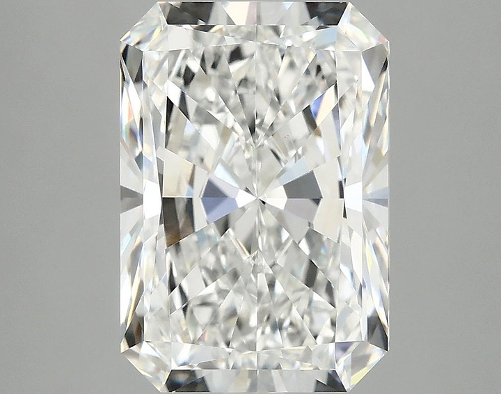 4.85 Carat Radiant Shaped Ideal Cut VVS2 IGI Certified Lab Grown Diamond