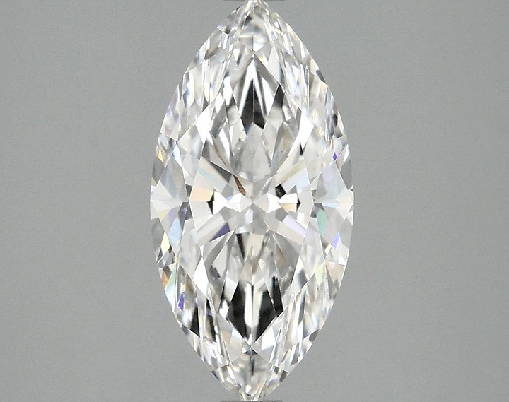 1.82 Carat Marquise Shaped Ideal Cut VVS2 IGI Certified Lab Grown Diamond