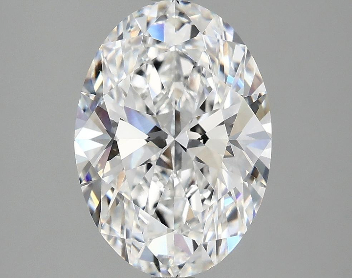3.09 Carat Oval Shaped Ideal Cut VVS2 IGI Certified Lab Grown Diamond
