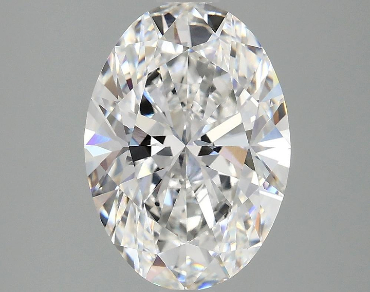 3.09 Carat Oval Shaped Ideal Cut VVS2 IGI Certified Lab Grown Diamond