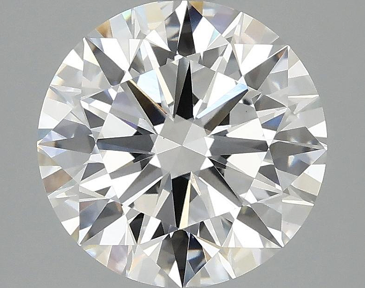 3.04 Carat Round Shaped Ideal Cut VVS2 IGI Certified Lab Grown Diamond