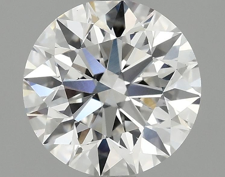 2.06 Carat Round Shaped Excellent Cut VS1 IGI Certified Lab Grown Diamond