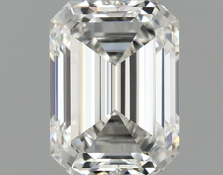 1.26 Carat Emerald Shaped Excellent Cut VVS2 IGI Certified Lab Grown Diamond